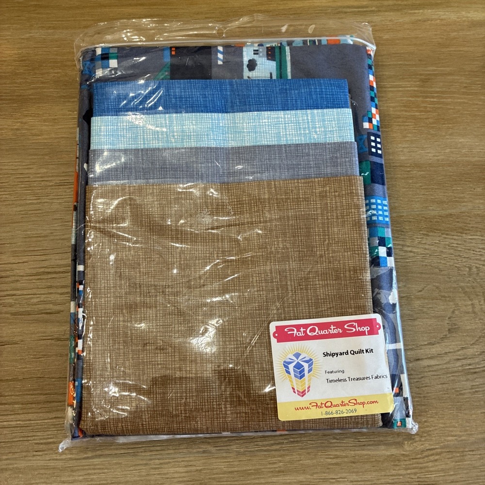 OOP 2011 Timeless Treasures Shipyard Quilt Fabric Bundle Fat Quarter Shop READ